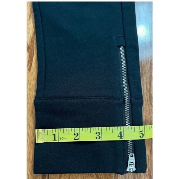 Crz‎ Yoga Sweat Pant Jogger with ankle zippers size small Black - Picture 4 of 16